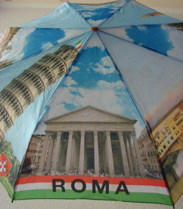 parasol manualny love italia