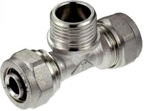 Klemm T-Stück Varianten Verbundrohr PEX PE-X Klemmringverschraubung Fittings IG